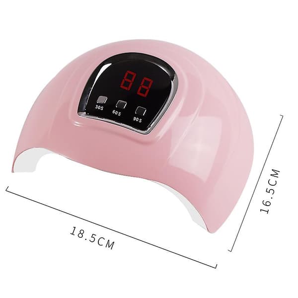 Neglelampe 54w Professionel Tidsindstillet Uv Led Tørrer Automatisk Sensor Lcd Display (hy)