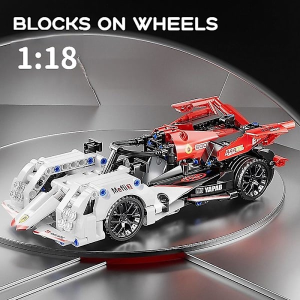 F1 Rc Race Cars Building Sets Moc Remote Control Car Building Blocks Cool Collectible Model Car