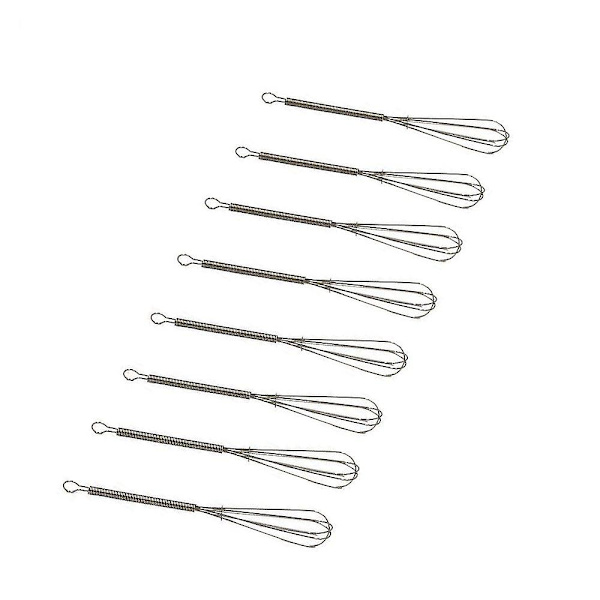 Mini visper 7 tommer 8 stk