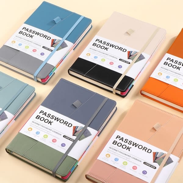 A5 Passordbok Passordbok 3