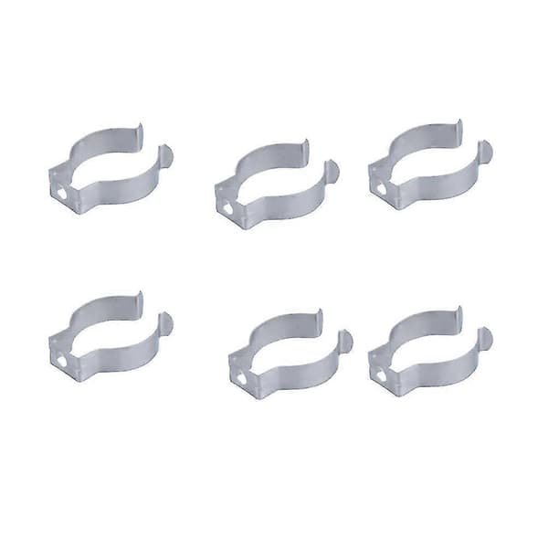 100 stk. LED-lysbase LED-lysstriber Fluorescerende rørholder U-clips Holderbeslag Fluorescerende rør Udskiftningsclips