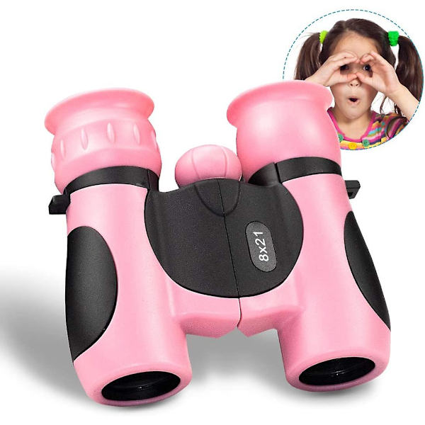 Kikkert til børn, Kikkert, Børnekikkert, Rosa Kikkert Lys Børnekikkert