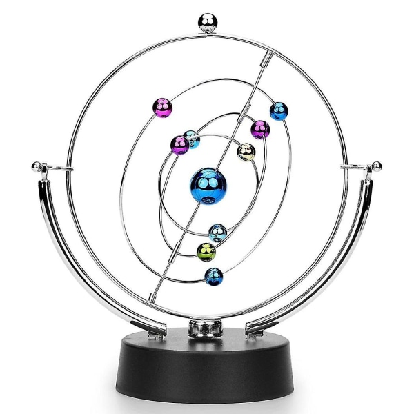 Kinetisk Konst Asteroid - Elektronisk Evighetsrörelse Skrivbordsleksak Heminredning
