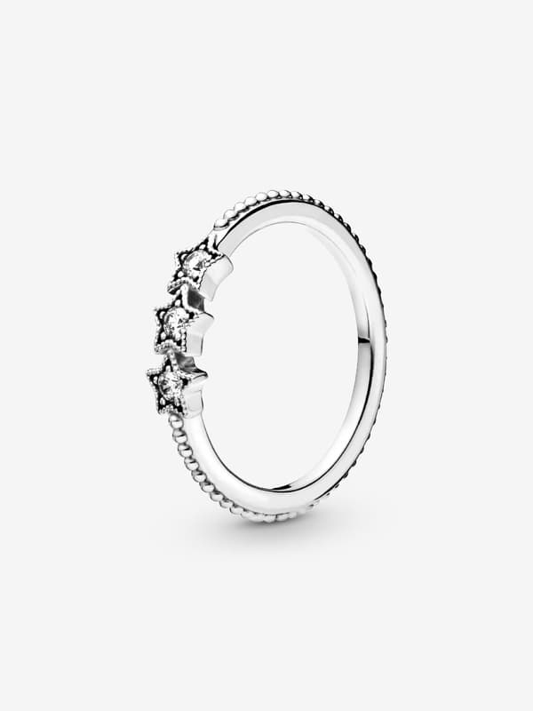 Pandora - Celestial Stars Ring - Sterlingsølv Circumference: 58mm