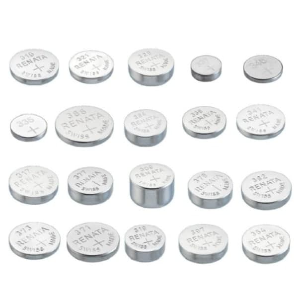 Renata klokkebatteri 395/399 SR927SW Aluminium