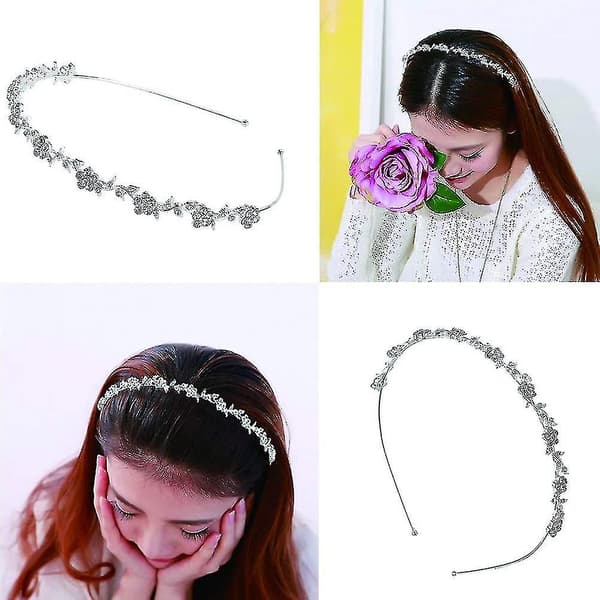 Bröllop Brudbröllop S Silver H Tillbehör Bröllop Tiara