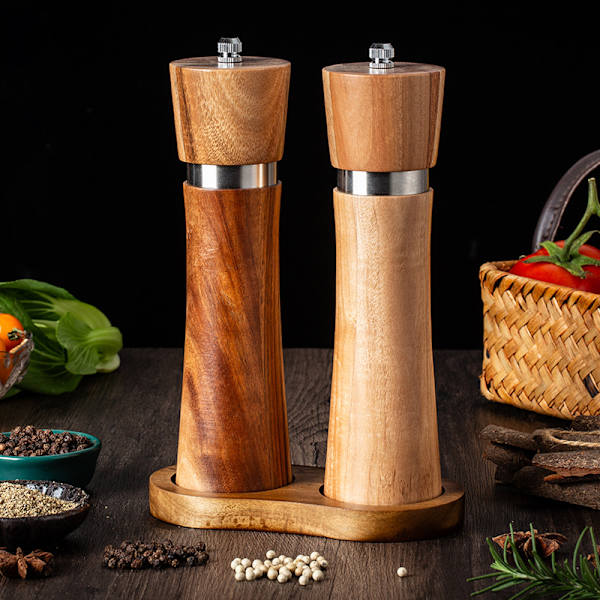 Salt- och pepparkvarn set – kryddkvarn malningskvarn ströare