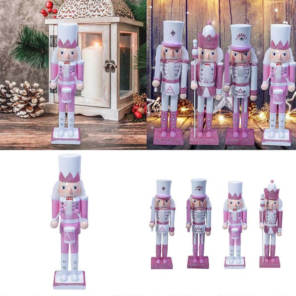 Dekorativ Statue Soldaterfigur med Indviklet Håndværk Skrivebordsornament Elegant Kontorbordsfigur scepter
