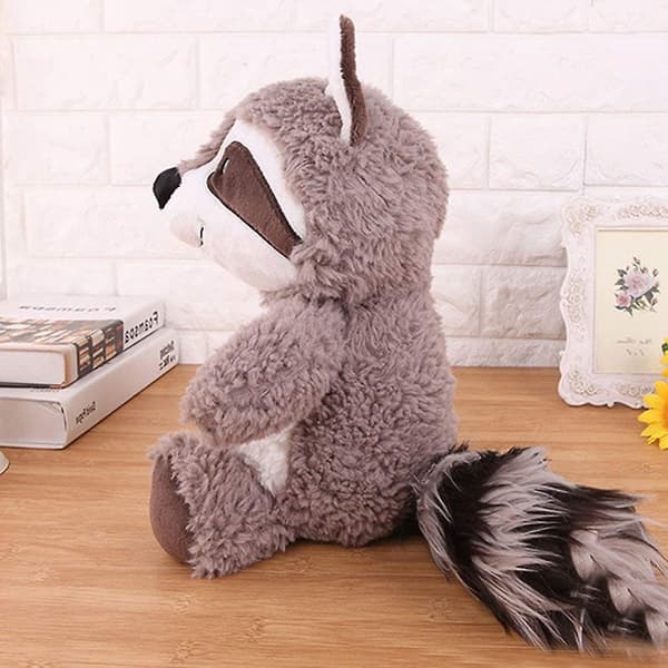 Animoitu pehmoinen halattava lelu Racoon Plush, Cuddlekins Cuddly Soft Toys