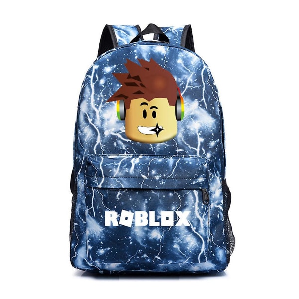 Barn Pojkar Flickor Roblox Tryckt Ryggsäck Ryggsäck Skolväska Present