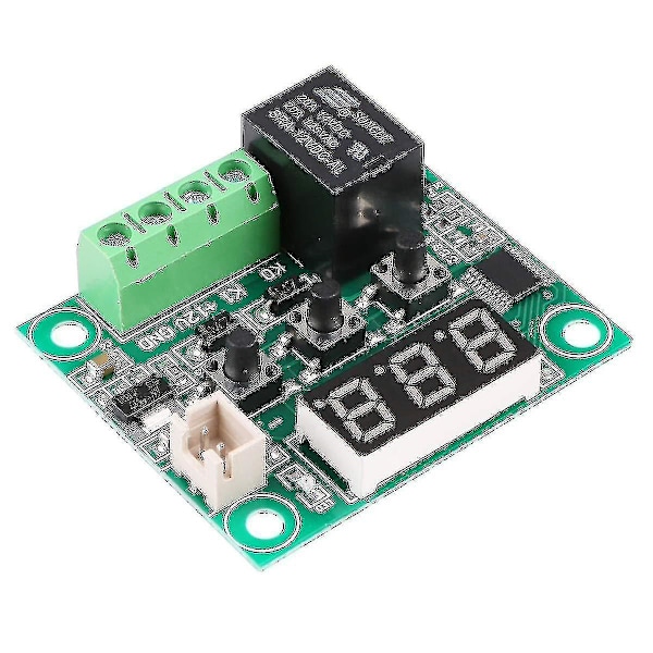 4 stk. W1209 12v DC digital temperaturstyringsmodul, mikro digital termostat -50-110c elektronisk hy