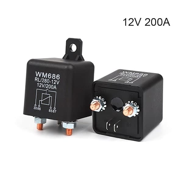 Bilrelä Startrelä 12V 200A 12V 200A 12V 200A 12V 200A 12V 200A