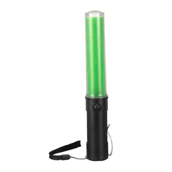 26 cm 4-modus trafikkbatong lyspinne LED-varslingslommelykt blå White