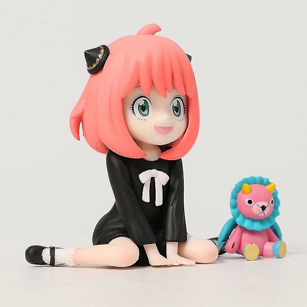 Spy X Family Mini Anya Forger PVC-malli Anime-kokoelmahahmo Lelulelu A 8cm box