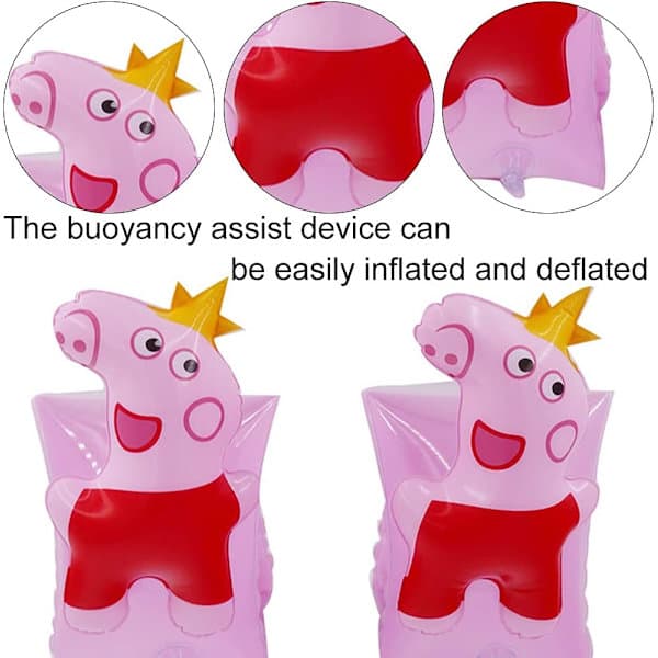 Uppblåsbara armpuffar, flytande armbindlar för barn, ZQKLA
