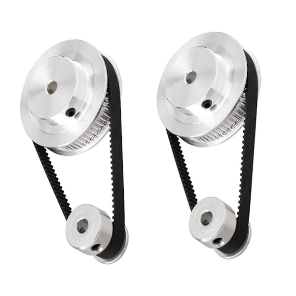 2 sett 2gt synkronhjul 20 60 tenner boring aluminium timing remskive Gt2 timing reimskive system