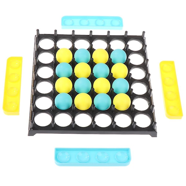 Hoppbollsspel för barn, familjefest, bordsstudsande leksaksspel 1 Pair Ball