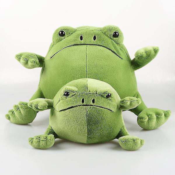 1kpl Ricky Sademakkara Sademakkara Nukke Ruma Ja Söpö Sammakkonukke Eläin Pehmolelu 28*55cm Green