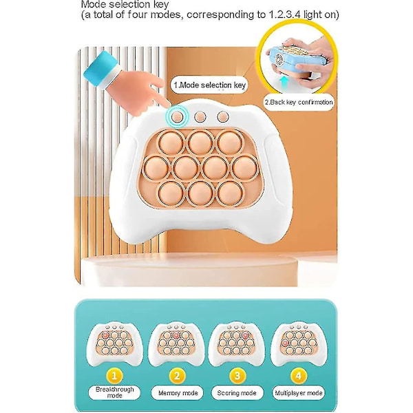 Decompression Breakthrough Puzzle Pop Game Machine Nyhet Leksak Födelsedagspresent astronauts pink