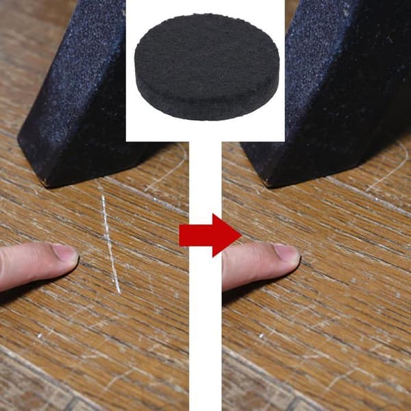 50 stk stolputer, stolbenbeskyttere, puter, filtknotter, stolputer, møbelputer, møbelputer, filtknotter (15mm)