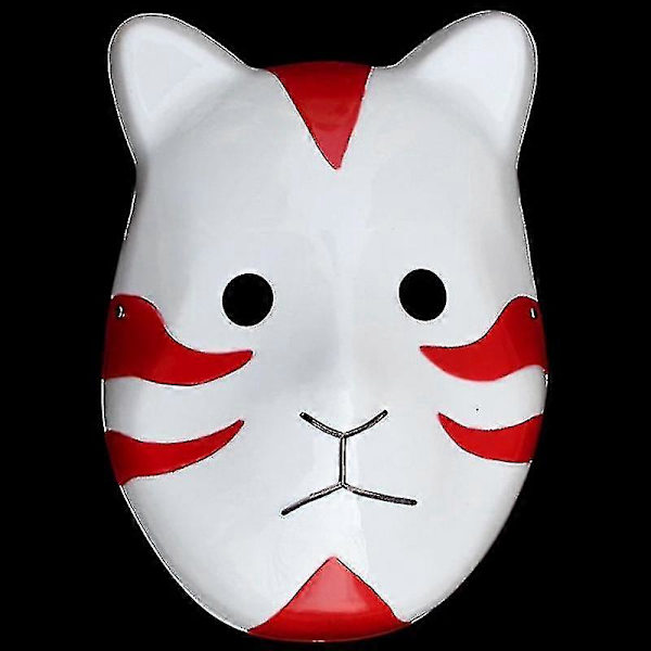 3 väriä Kakashi Anbu Ninja -tyylinen naamio naamiaisasuste Cosplay-tarvikkeet Halloween Anime Manga Red