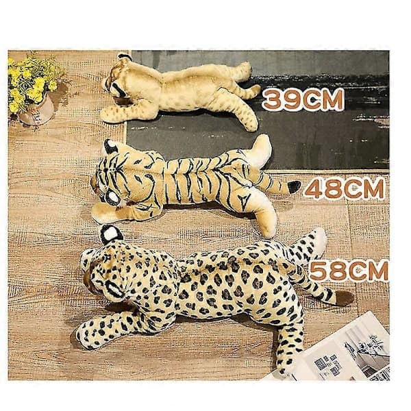 Gepard Tøjdyr Leopard Plyslegetøj Gave til Piger Drenge TA Leopard 39cm Leopard 39cm