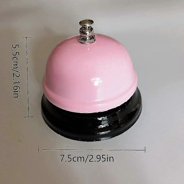 Pöytäkello Palvelukello Vastaanottokello Pöytä Baari Hotelli Vastaanotto Keittiö Yritys Lelu Koulu Peli Ja Pöytä (pinkki)