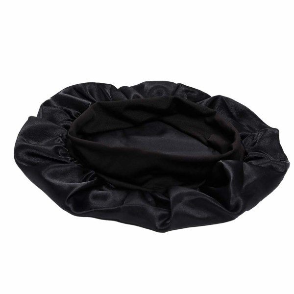 INF Sovehætte satinbonnet (one size) Sort Variety