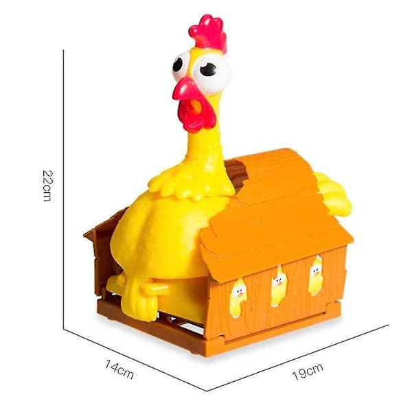 Squawk Chicken Game Lucky Laying Hens Funny Props Toy (FMY)