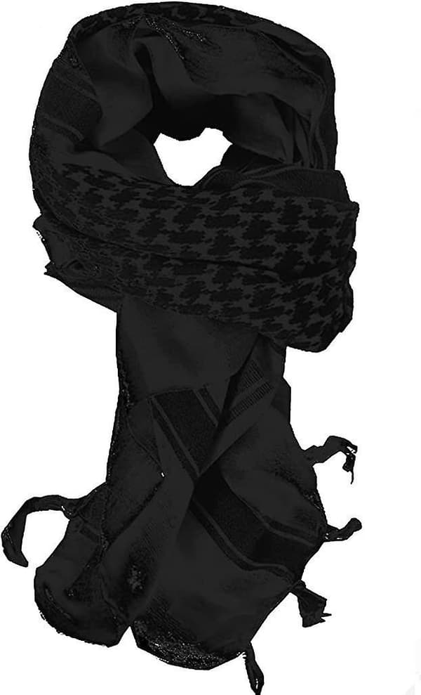 Taktisk ørken Shemagh Keffiyeh arabisk Tessel skjerf wrap