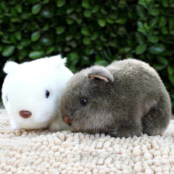 18 cm Simulaatio Pehmo Hamsteri Eläin Pehmo täytetty nukkelelu Kodin sohvan sisustus Grey