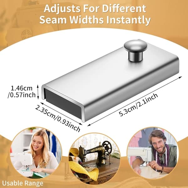 2 kpl magneettisia ompeluohjaimia, metalliset ompelukoneen tarvikkeet