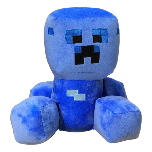 Minun maailmani Minecraft Creeper -pehmolelut pelin ympärillä 23cm blue