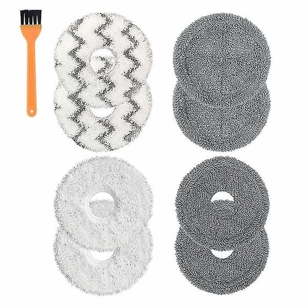 9 stk. Vaskbare moppepuder til Ecovacs Deebot X1