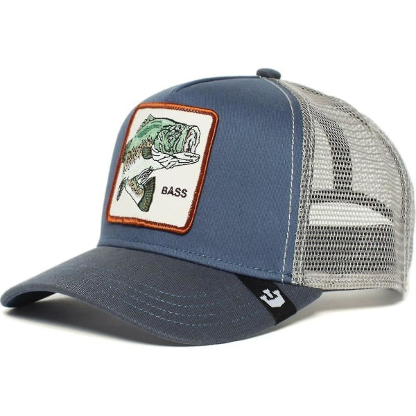 Farm Animal Trucker Baseball Hat Mesh Style Menn Dame Snapback bass