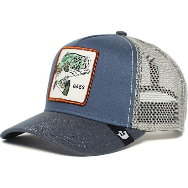 Trucker-caps i mesh-stil med bondegårdsdyr - Snapback for menn og kvinner bass