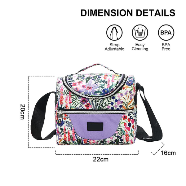 Portable Children's Bento Bag Outdoor Picnic Fresh Insulation Bag