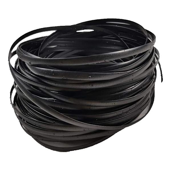 32m Patio Møbler Reparation Høj Styrke Plast Rattan Flet Kit Flad Bærbar Ny Black