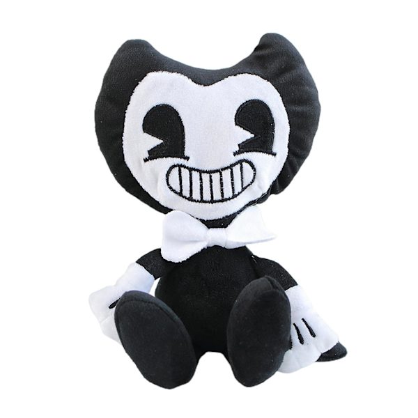 Bendy And The Ink Pehmolelu Musta & Valkoinen Bendy And The Ink Machine Pehmolelu Lasten Fanikokoelmaan Black-A
