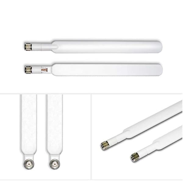 Ekstern Antenne 4G til Huawei B525 B535 B310 B315 Router 2 stk hvid