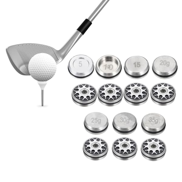 2 st golfvikter skruvar passar för Stroke Lab Putter klubbhuvuden Röd 25 grams