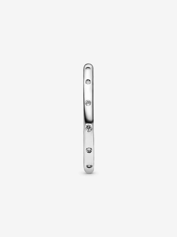 Pandora - Enkel glittrande ring - Sterlingsilver Circumference: 58mm