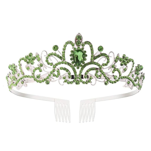 Crown Coiffure Crown Tiara Princess Rhinestone Crown Prom Crystal Headband