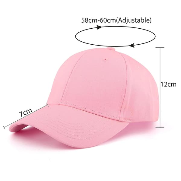 Baseball Cap Herrer Damer Cap Justerbar Bomull Utendørs Løping Fritid Basecap (hy)