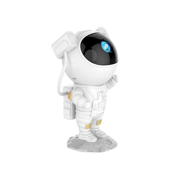 Astronaut Galaxy Stjerneprojektor Stjerneklar Natlampe, Astronaut Lysprojektor Med Nebula, Timer Og