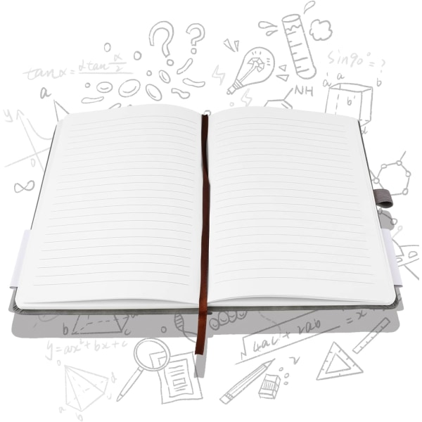 A5 Notatbok, Notatbok A5 Notatbok Notatblokk Journal Notatbok A5 Notatblokk PU Lær Notatbok for Kontor Skole Hjem Forretning Skriving & Notater