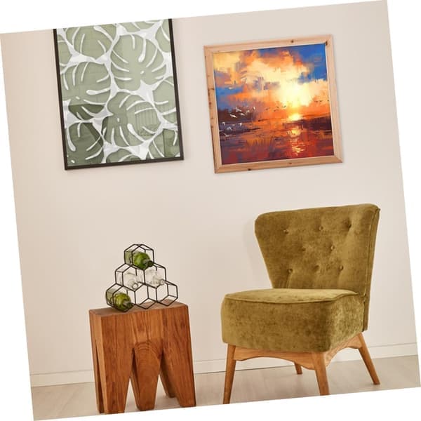 Oliemaleri Ramme 50x50 cm DIY Lærredsramme til Stue og Kunstnerartikler til Studerende