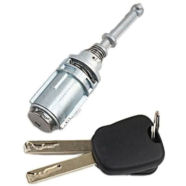Låssats + cylinder för vänster framdörr Citroen C2 C3 C3 + 2 nycklar OE:9170T9