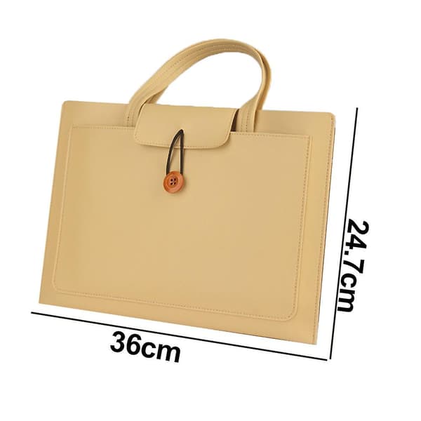 Moderne bærbar iPad-opbevaringspose til kvinder, 14-tommer Apple Macbook-foringstaske style4