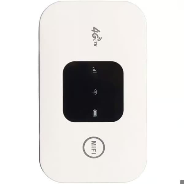 Bärbar Wi-Fi-router - LUSKYKA® - Höghastighets 4G-anslutning (150 Mbps) - Stöder 8–10 samtidiga användare